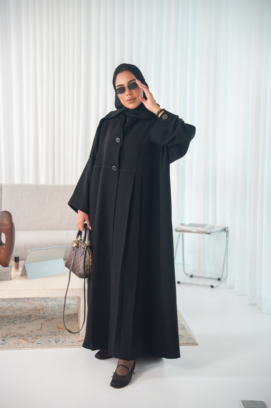 عباية ليالي – أناقة كلاسيكية في كريب كوبا