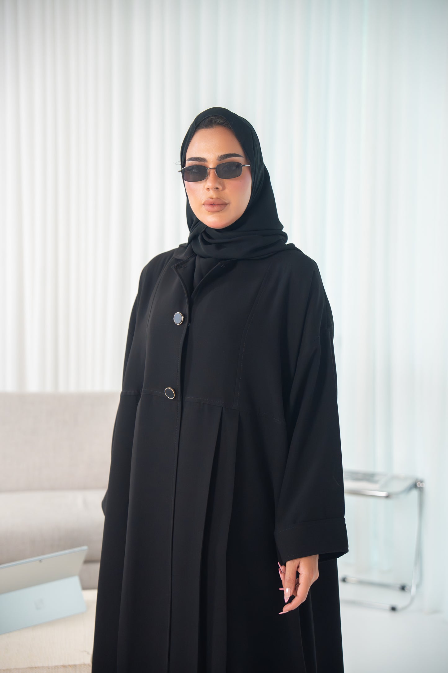 عباية ليالي – أناقة كلاسيكية في كريب كوبا