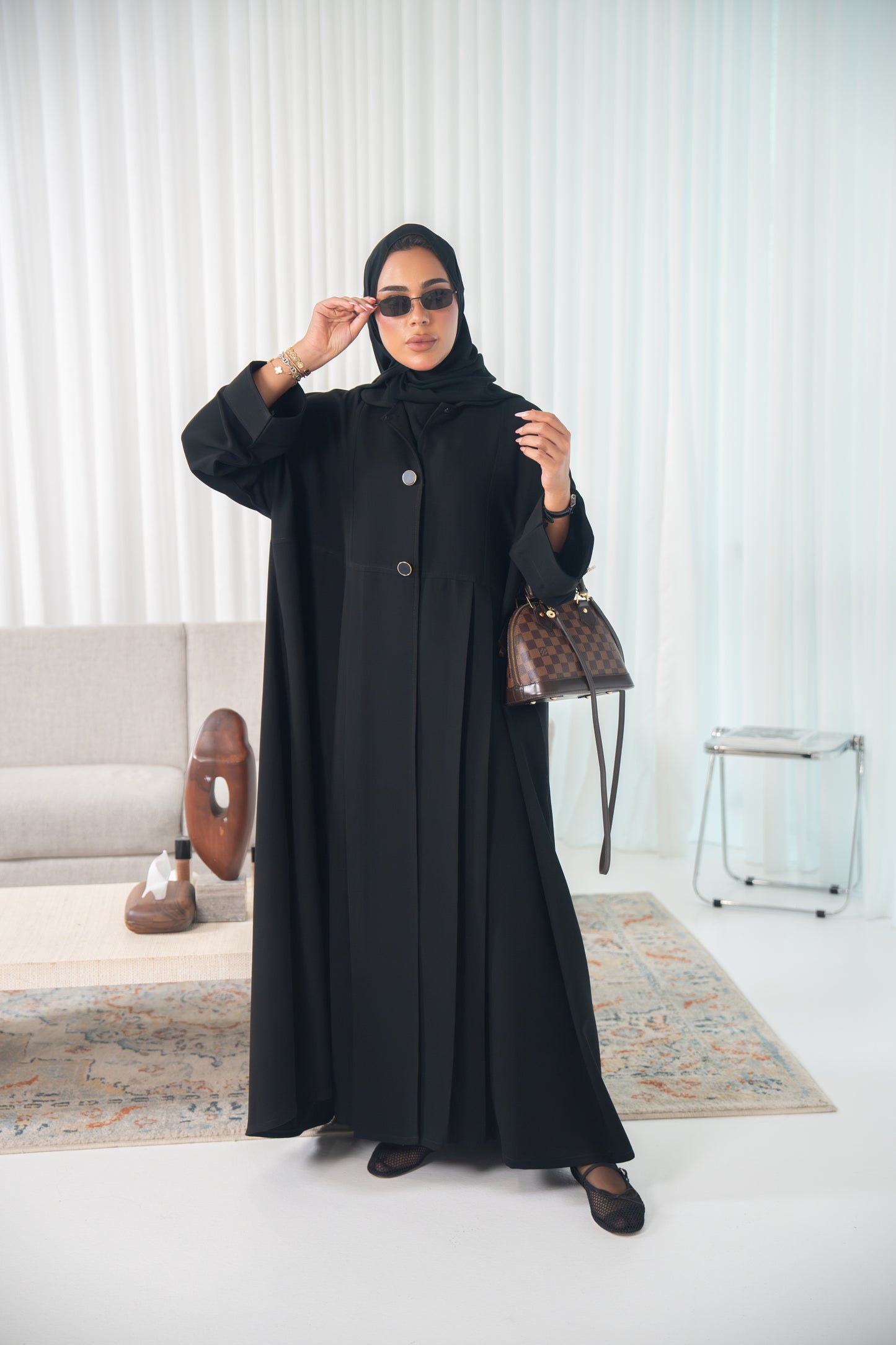 عباية ليالي – أناقة كلاسيكية في كريب كوبا