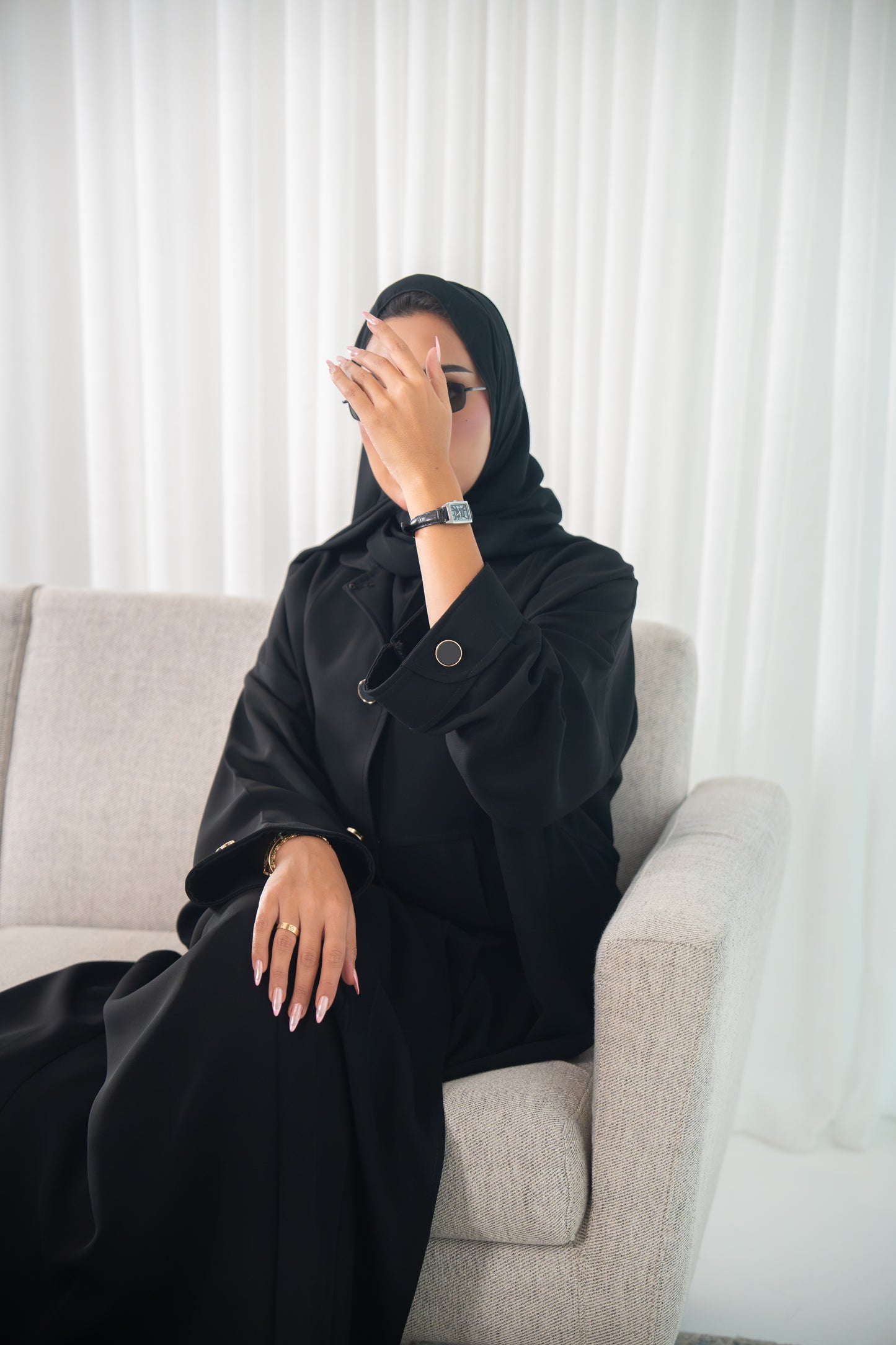 عباية ليالي – أناقة كلاسيكية في كريب كوبا