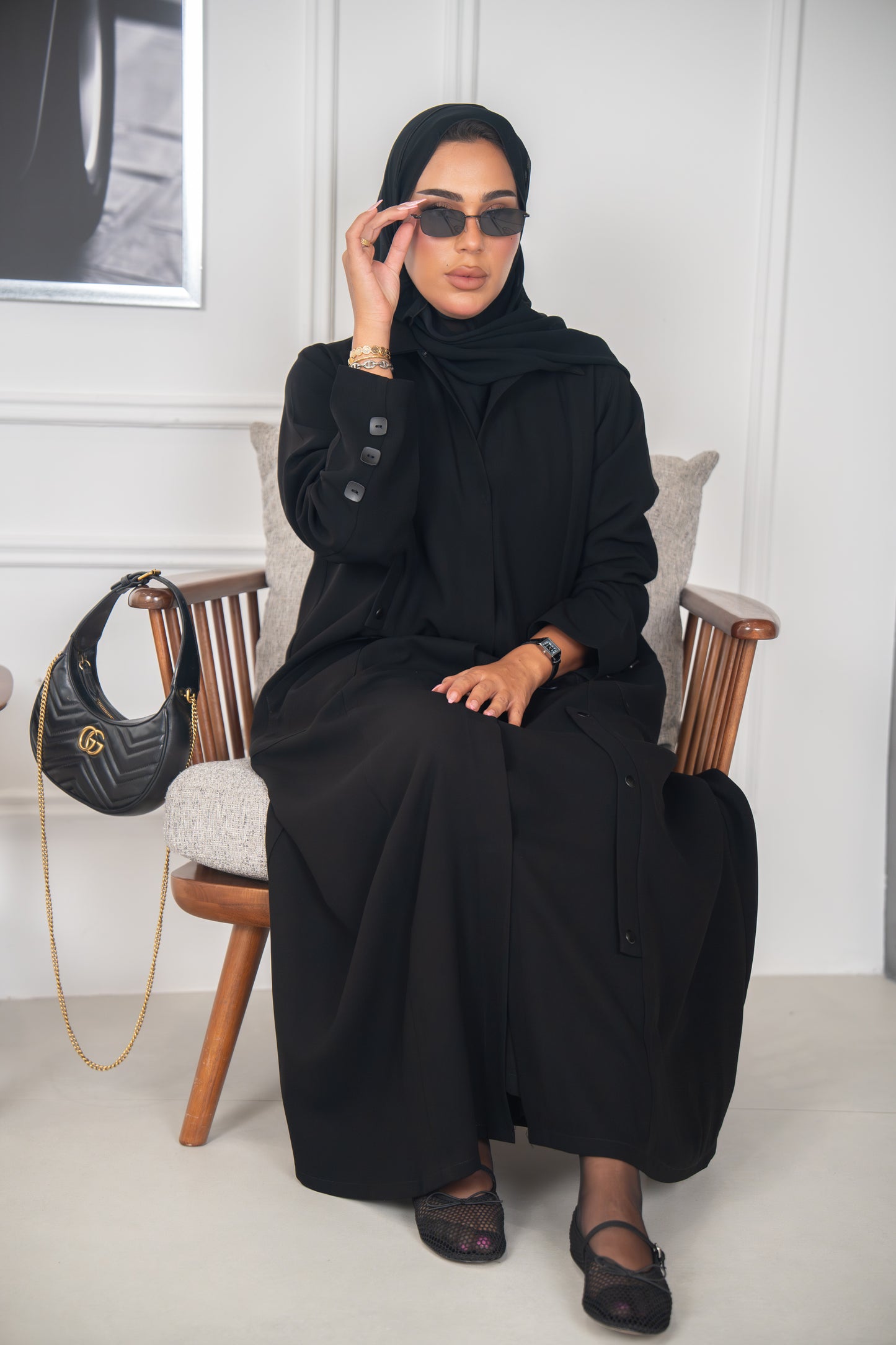 عباية رفيعة – لمسة راقية