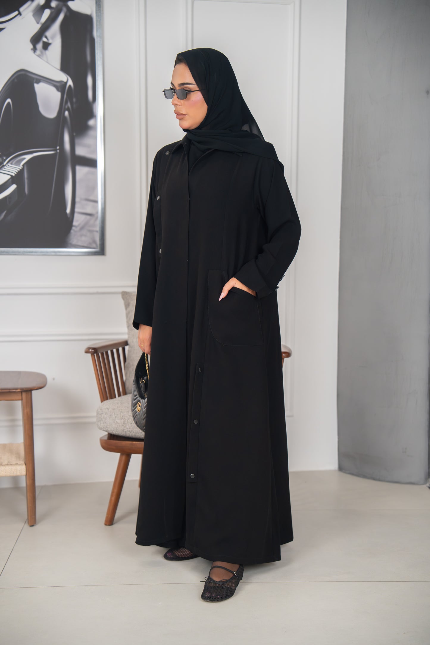 عباية رفيعة – لمسة راقية