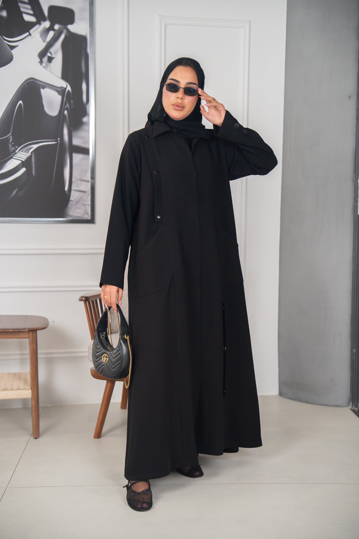 عباية رفيعة – لمسة راقية