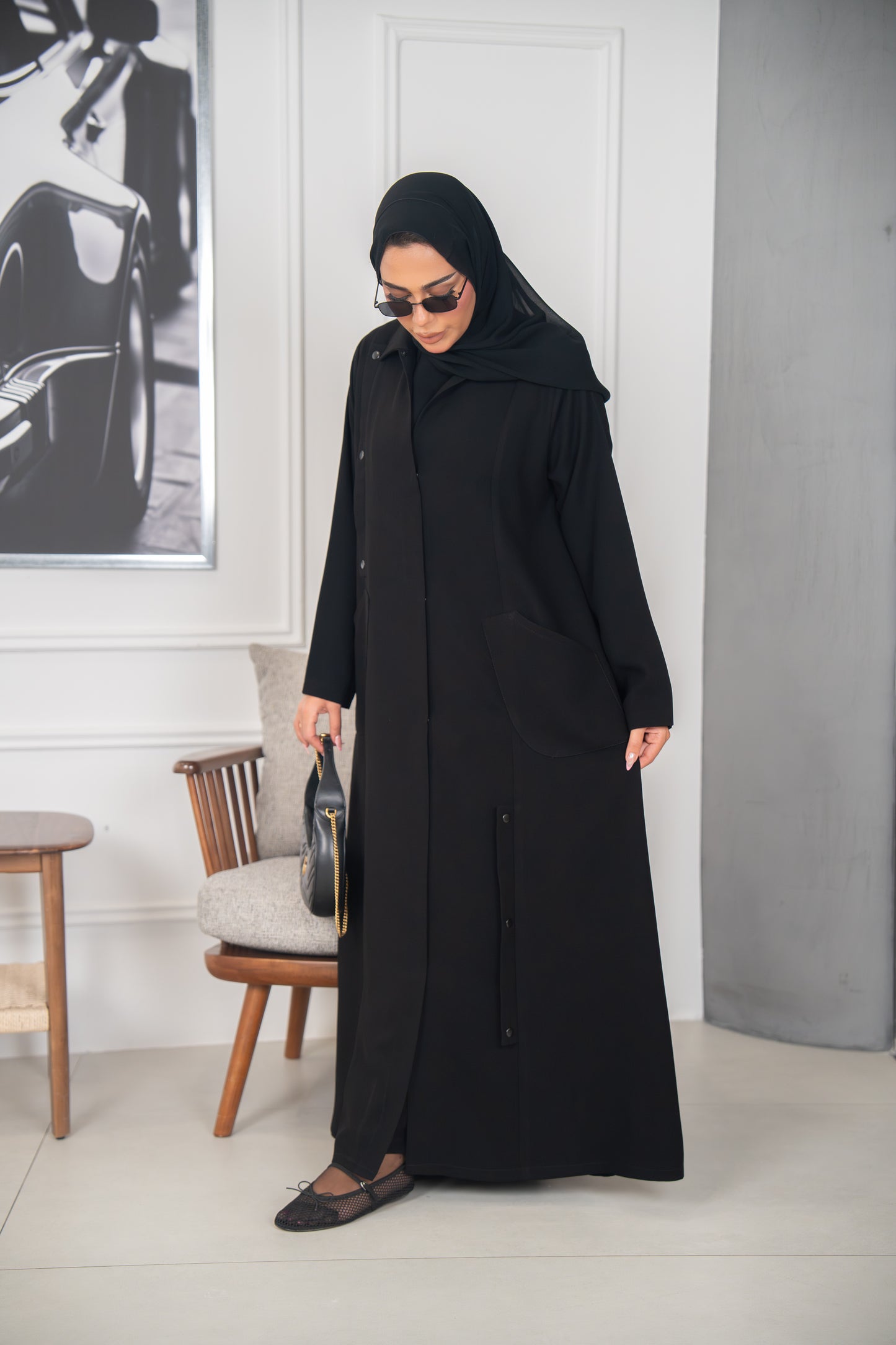 عباية رفيعة – لمسة راقية