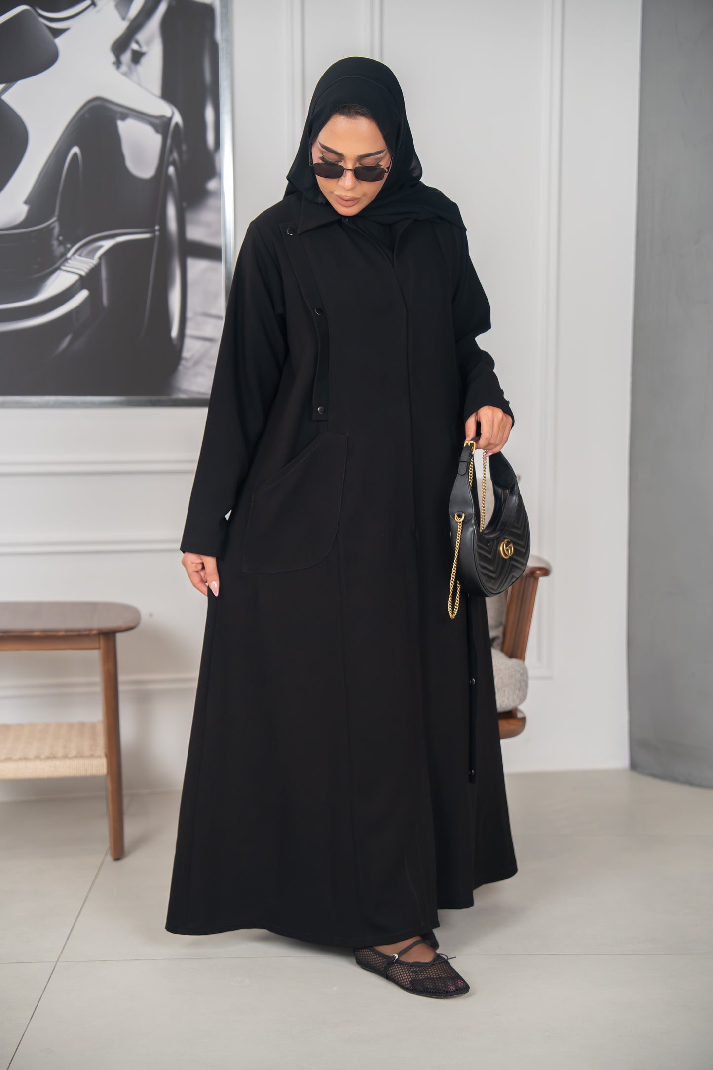 عباية رفيعة – لمسة راقية