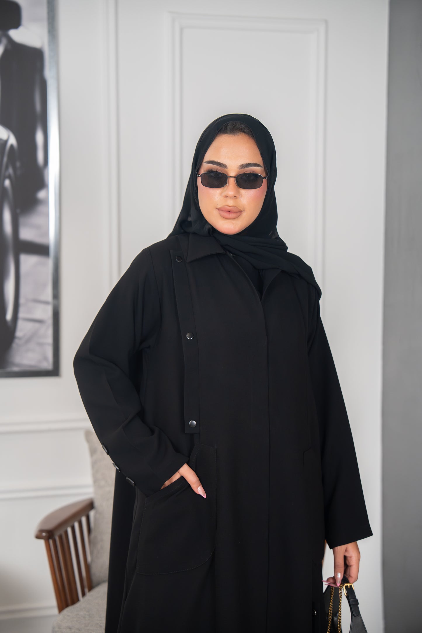 عباية رفيعة – لمسة راقية