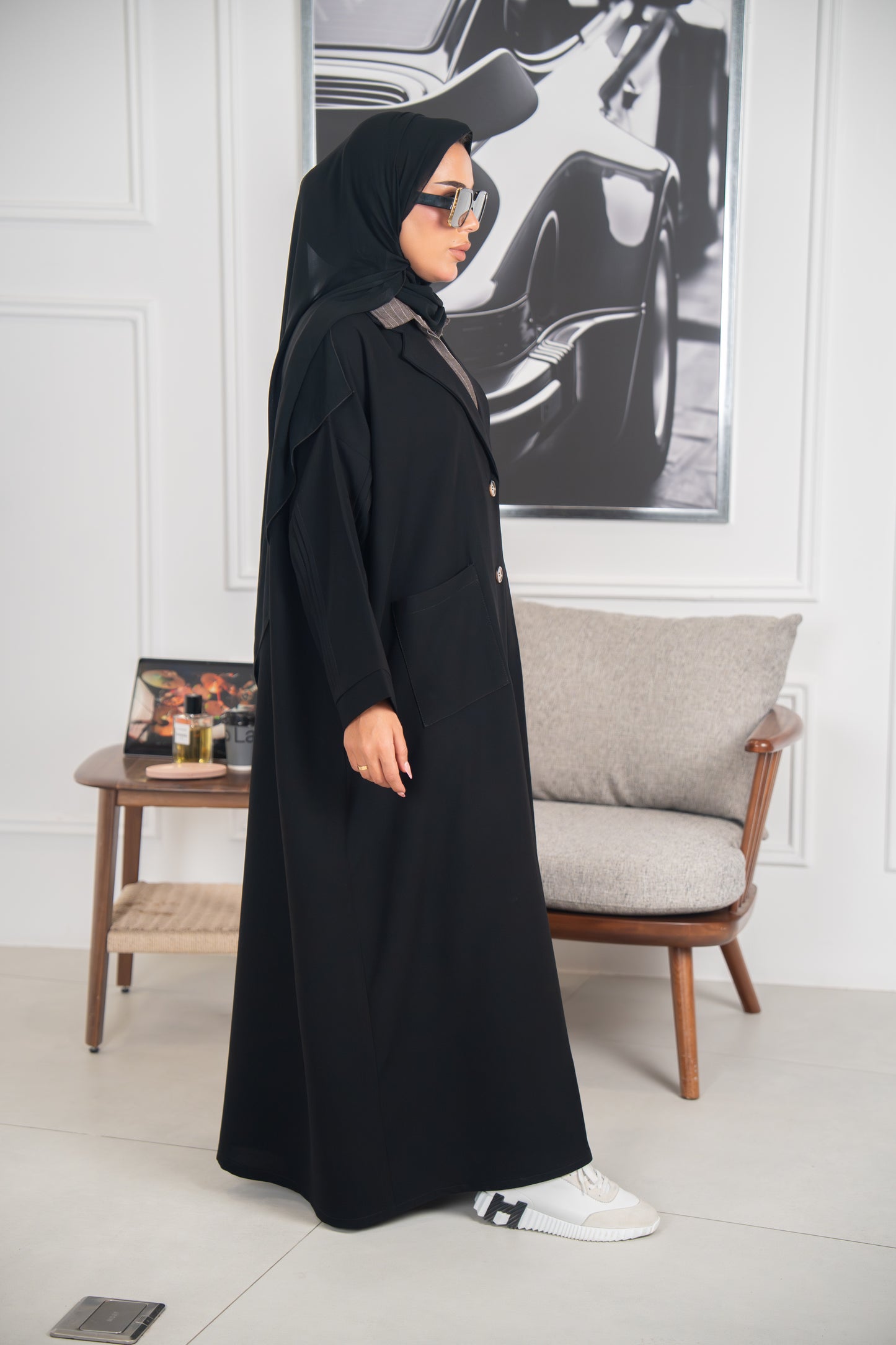 عباية رحلة – أناقة عصرية في كريب كوبا