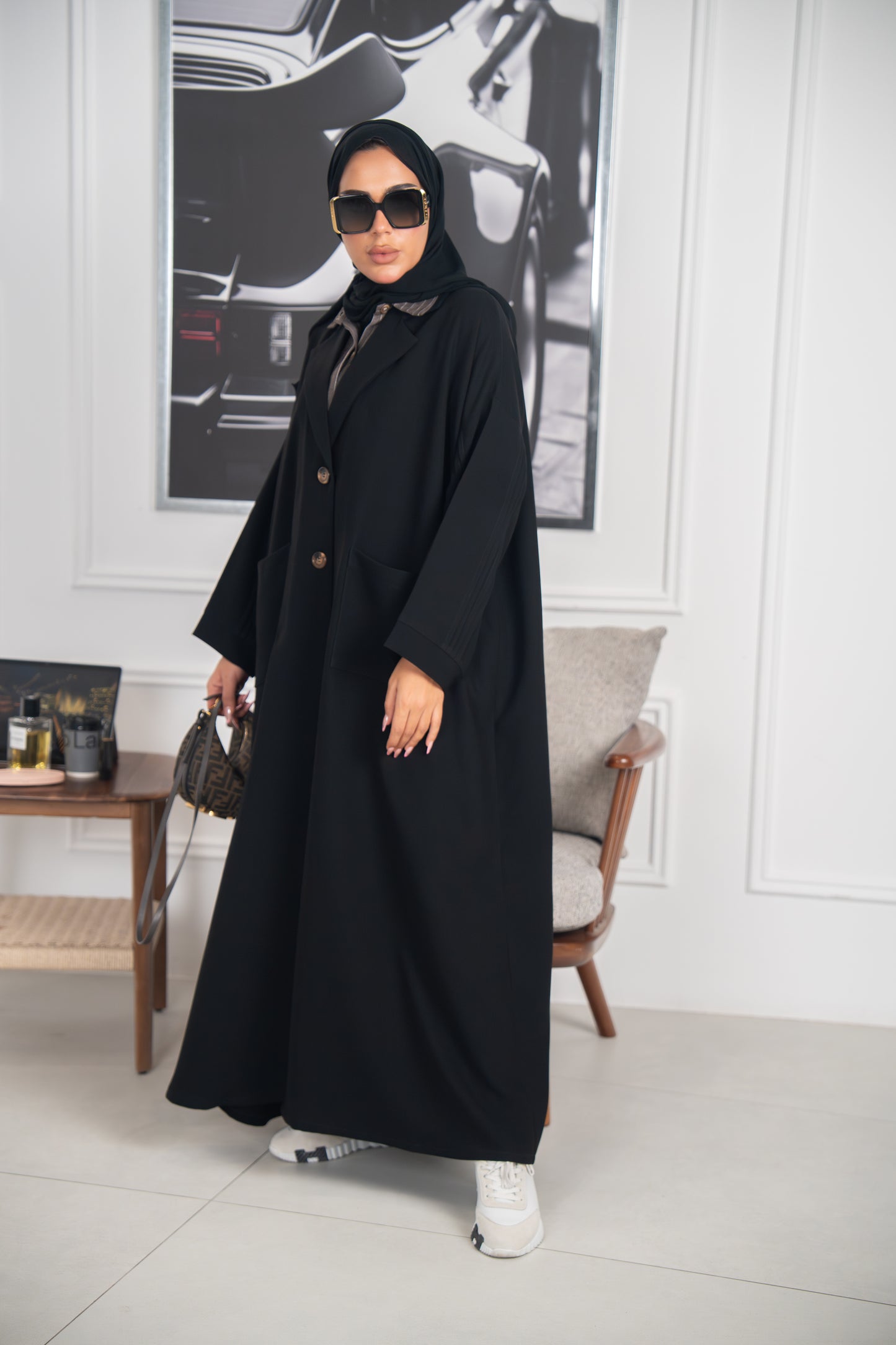 عباية رحلة – أناقة عصرية في كريب كوبا