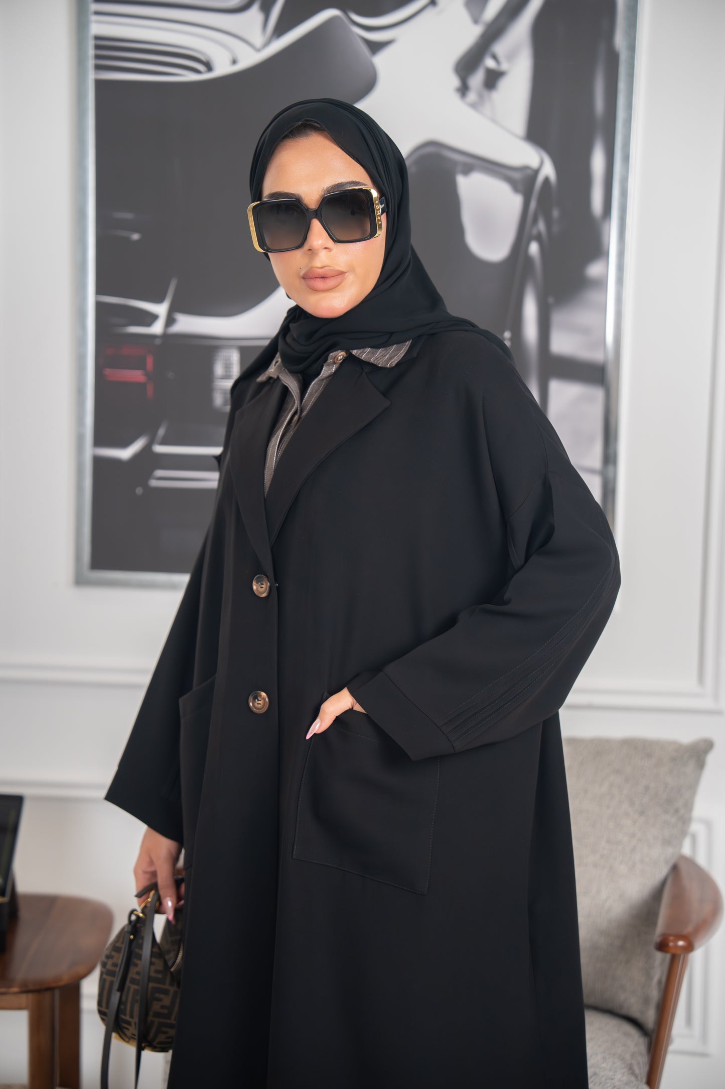 عباية رحلة – أناقة عصرية في كريب كوبا