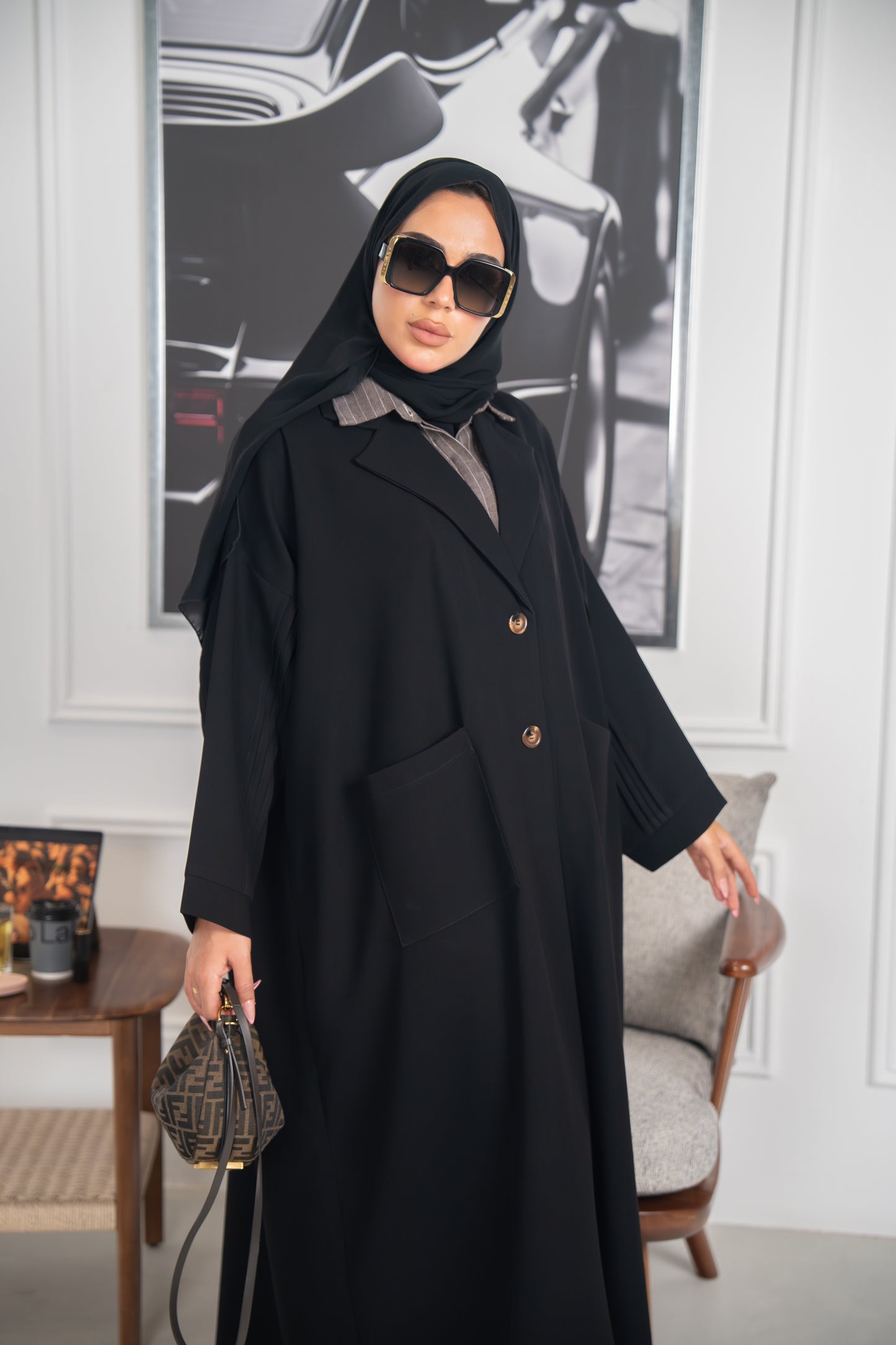 عباية رحلة – أناقة عصرية في كريب كوبا